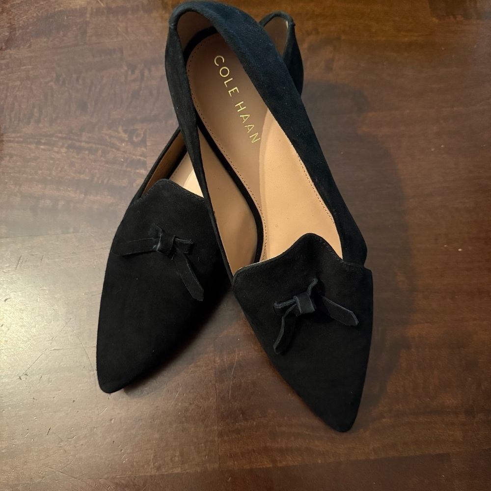 Cole Haan Viola Suede Skimmer Flats 7.5 - Picture 7 of 10